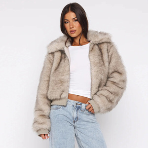 Vente en gros manteau de <span class=keywords><strong>fausse</strong></span> <span class=keywords><strong>fourrure</strong></span> pour femmes à la mode <span class=keywords><strong>veste</strong></span> d'hiver en <span class=keywords><strong>fausse</strong></span> <span class=keywords><strong>fourrure</strong></span> pour femmes manteau d'hiver chaud en <span class=keywords><strong>fausse</strong></span> <span class=keywords><strong>fourrure</strong></span> pour femmes - Product Image 3