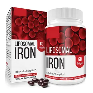Ferro liposomal com ácido fólico e vitamina b12, para mulheres e homens