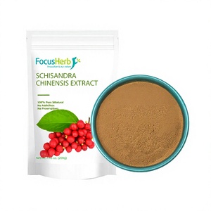 Poudre de Schisandra FocusHerb, extrait de Schisandra Chinensis, 2% de Schisandrine - Product Image 1