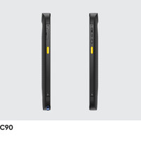 Chainway C90 PDA محمول باليد أندرويد ثماني النواة كمبيوتر محمول 1D/2D QR ماسح باركود 47 MHz NFC قارئ RFID IP68 wi-fi 4G