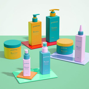 Luxury Custom Pet Plastic Shampoo Packaging Set Hair Oil Serum Spray Shampoo Hair Conditioner Bottle Set - Product Image 5