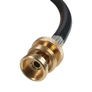 Manguera adaptadora de propano de 10 pies, conector de gas flexible de goma para tanque de 20 lb, uso con estufa portátil - Product Image 2