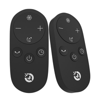 Comunicación inalámbrica RF de 7 teclas personalizada OEM ODM admite control de velocidad para control remoto de ventilador de circulación inteligente