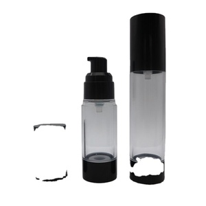 Inserts en plastique yves marque 15ml 30ml givré verre airless bouteille - Product Image 3