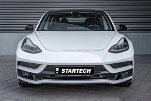 ชุดแต่งรอบคันรุ่นใหม่สำหรับรถยนต์ Model 3 รุ่นปี 2019-2022 สำหรับกันชนหน้าและหลัง - Product Image 2