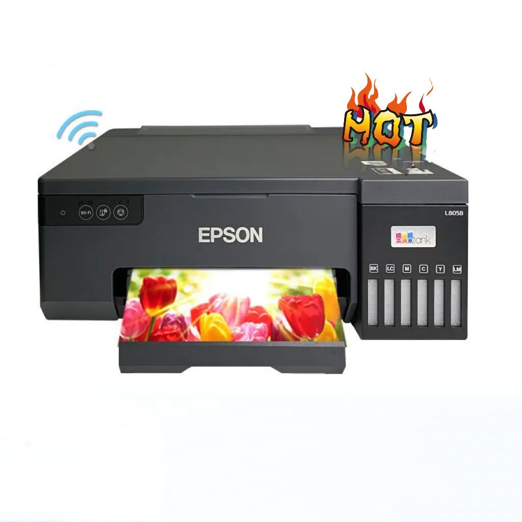 L8058 süblimasyon BASKI MAKİNESİ için süblimasyon mürekkep püskürtmeli yazıcı, EPSON L8058 için ısı Transfer yazıcı BASKI MAKİNESİ