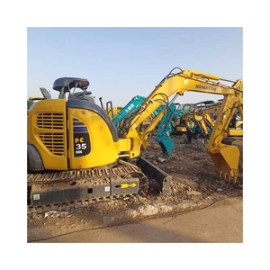 Komatsu เครื่องขุดดินมือสองใน3.5TON PC35MR Mini สภาพดีได้รับการรับรองจากเครื่องจักรในฟาร์มรองรับการปรับแต่งตามความต้องการ - Product Image 1