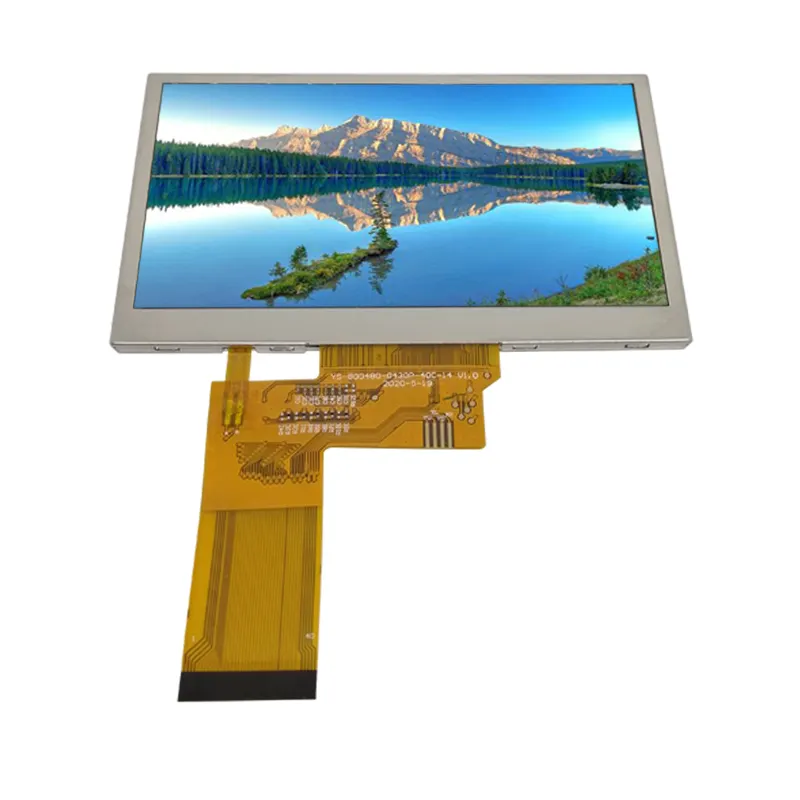 Modul Display Panel Layar LCD TFT IPS ST7262E43, Lampu LED 10 Resolusi 4.3 Inci 800*480