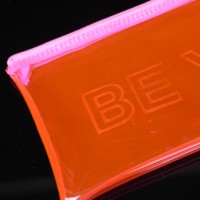 Étui à crayons et trousse à crayons en PVC de la série scolaire personnalisée, sac à fermeture éclair, boîte à crayons en plastique transparent