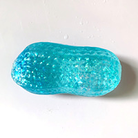 Jouet Squishy Coloré en Forme d'Arachide en Maltose à Rebond Lent, Anti-Stress, Jouet à Presser, Vente en Gros
