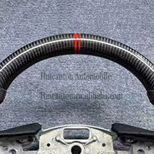 Hot Sale Wholesale Carbon Fiber Perforated Leather Steering <b>Wheel</b> Fit for Cadillac Ct4 Ct5 Auto Steering <b>Wheel</b> - Product Image 4