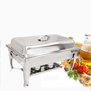 Ensemble de buffet de grande capacité avec réchaud à buffet de qualité supérieure, parfumé et luxueux, pour les fêtes, équipement de cuisine pour restaurant - Product Image 6