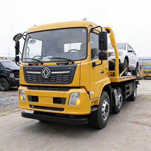 Dongfeng 6x2 <b>Flatbed</b> Tow <b>Truck</b> | 15T Capacity, Cummins Engine, Euro 2-6, Customizable Road Wrecker <b>Truck</b> - Product Image 5