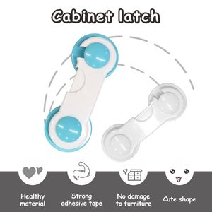 Trava de Segurança ABS para Porta de Armário, Gaveta de Refrigerador para Crianças, Fechadura Plástica Segura para <span class=keywords><strong>Beb</strong></span>ês - Product Image 3