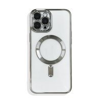 Coque de téléphone magnétique électroplaquée avec protection d'objectif, antichoc et protection intégrale pour iPhone 15 14 Pro Max 13 12 - Offre Spéciale