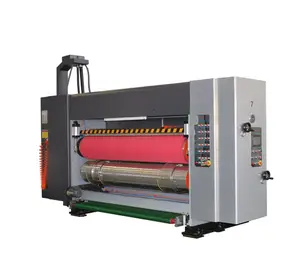 Automatic Carton High Speed Flexo Printer Slotter Rotary Die-Cutter & Stacker Machine With Top-printing