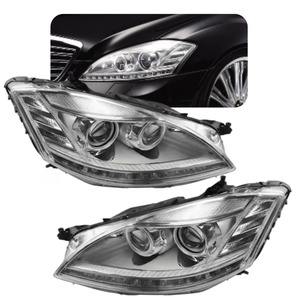 Faro Delantero HETOP W221 2010-2013 Clase S X221, Lámpara Delantera para Auto OEM 2218207339 2218207439, Sistema de Iluminación Automotriz para Benz - Product Image 2