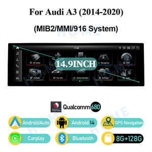 Pantalla Táctil para Coche de 14.9 Pulgadas con Reproductor de CD para Audi <span class=keywords><strong>A3</strong></span> 2014-2020, Android CarPlay, Navegación GPS, DSP, BT, <span class=keywords><strong>Precio</strong></span> de Fábrica - Product Image 5