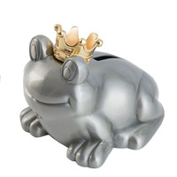 Fournisseur HY Aliexpress - Tirelire en métal Princesse Grenouille, tirelire créative en alliage de zinc, cadeau