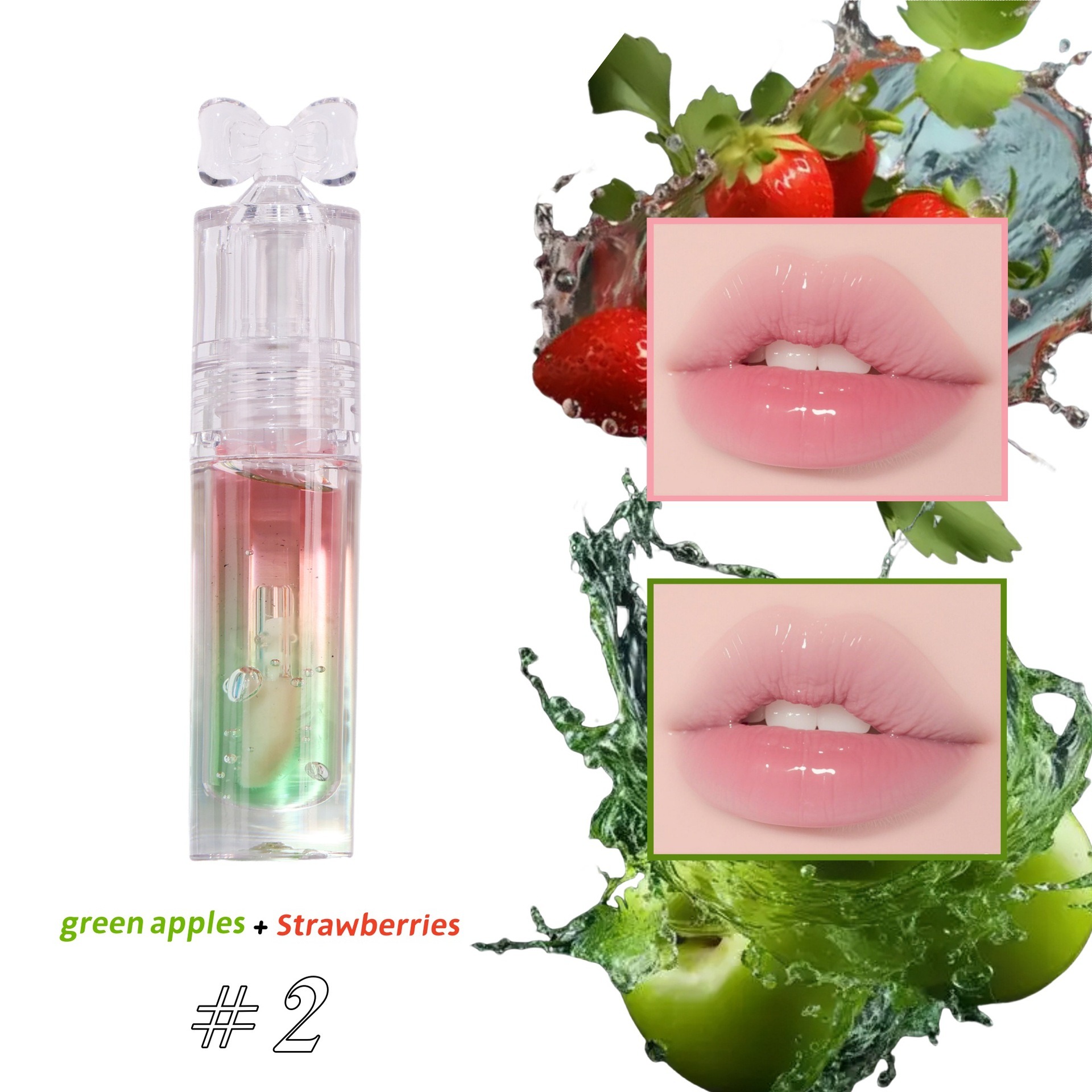 Manzana Verde + Fresa