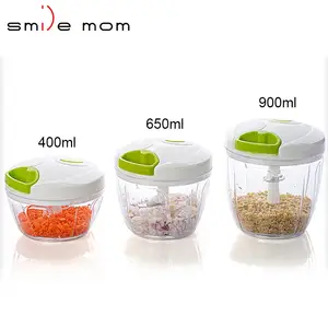 Kitchen Accessories Blender Garlic Cutter Mini Manual Vegetable Fruit Garlic Ginger Onion Meat Shredder Hand Pull Chopper