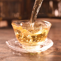 Thé Blanc Compressé à l'Arôme de Chrysanthème, en Brique de Neuf Grilles, Boîte de 50g, Thé Blanc Infusé aux Fleurs