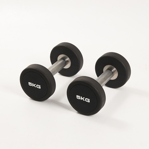 Cố định quả tạ đầu tròn đặt cao su bọc thép nguyên chất hoàn chỉnh bộ thiết bị tập thể dục tại nhà tập thể dục nam - Product Image 5