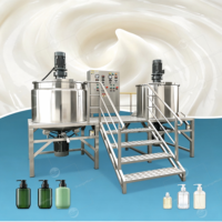 Machine à émulsionner sous vide en acier inoxydable ORME, équipement pour la fabrication de crème pour les mains, shampoing, aliments, mayonnaise, mélangeur