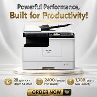 Copieur monochrome Ricoh M2810N A4 de petite taille pour l'impression de documents de bureau