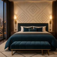 Panneau acoustique absorbant le son, panneau de plafond ignifuge classe A, éco-responsable, déflecteur acoustique pour bureau