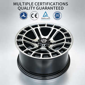Ruedas FLowtone 4x4 Todoterreno, Llanta Fundida 17x9j Et0 10 Pcd 6x139.7 6x114.3 <span class=keywords><strong>Cb</strong></span> 66.1, Ruedas Negras con Acabado Mecanizado - Product Image 4