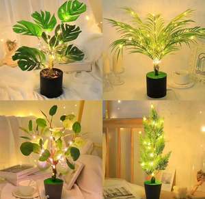 2025 Top Vente Lampe Led Palmier Arbre Lumineux Pour Décoration Interieure Lampe Arbre Artif - Product Image 4