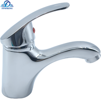 Contemporain moderne en céramique robinet de pluie mural eau chaude froide mitigeur ensemble salle de bain douche bain raccords sans contact