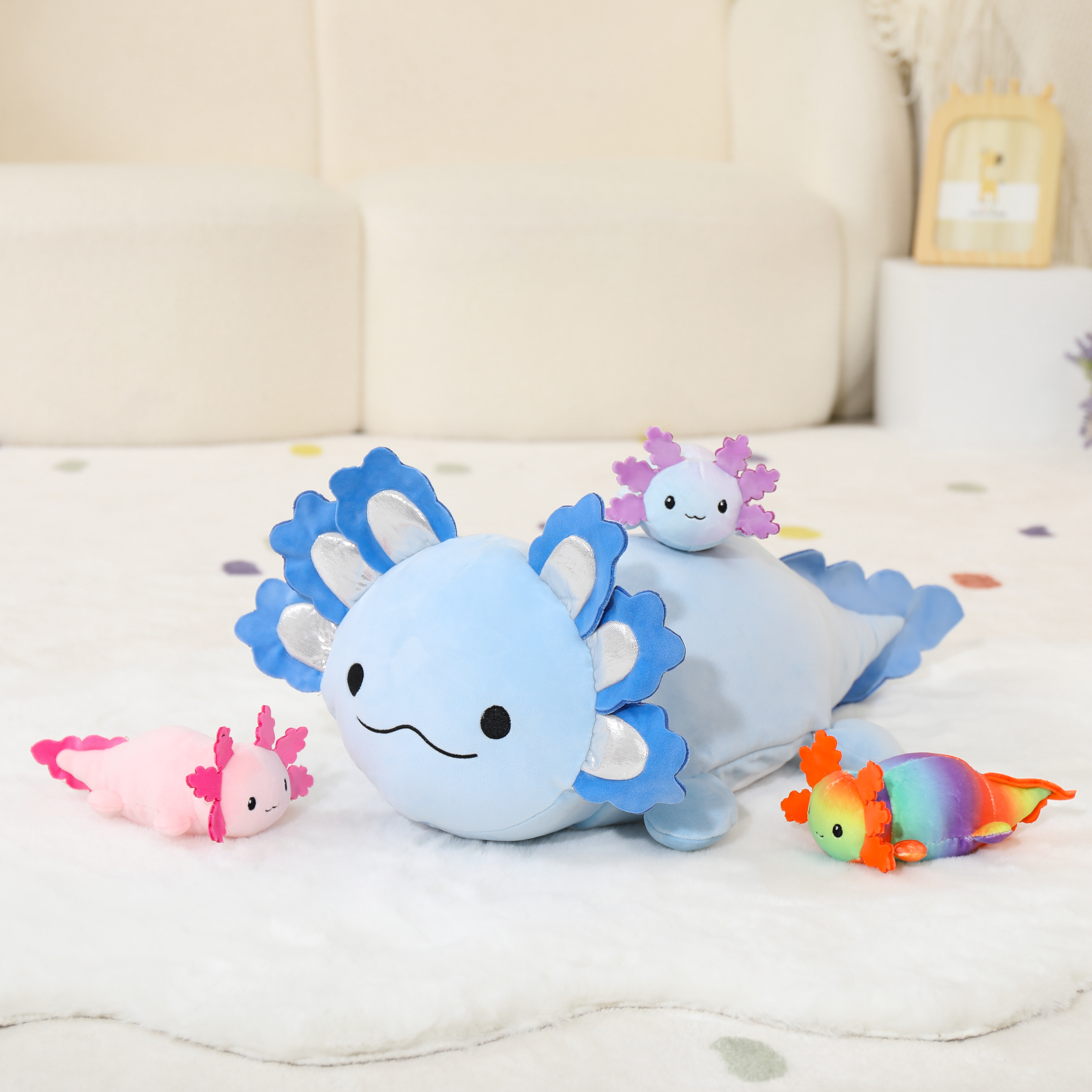 Axolotl bleu 4 en 1