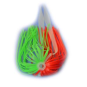 Jupes de pêche en silicone à bas <span class=keywords><strong>prix</strong></span>, jupe parapluie, leurre de pêche en caoutchouc avec cravate - Product Image 1