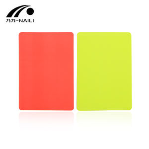 Kit d'Arbitre de Match de Football d'Usine avec Carnet d'Enregistrement de Cartons Rouges et Jaunes Extra Épais, pour l'Entraînement, et Crayon dans son Étui - Product Image 5