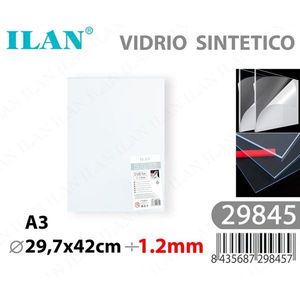 Plaque acrylique Ilan A3 29,7x42cm 1,2mm Verre synthétique pour boîtiers électroniques - Product Image 3