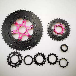 MAXFORD-piezas de accesorios para bicicleta de montaña, <span class=keywords><strong>11</strong></span>-50T, de aleación, peso ligero, logotipo personalizado, Cassette, piñón libre - Product Image 6