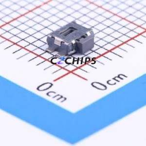 SKSCLCE010 Tactile Switch SMD Switch Single Pole Single Throw Rectangle Button Horizontal Mount 3.5mm - Product Image 1