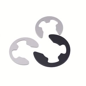 230 pièces WK.HARDWARE Anneaux de retenue en acier allié noir, 18 tailles, assortiment en boîte, vente en gros - Product Image 1