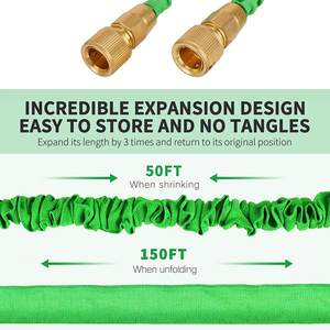 마법처럼 늘어나는 정원 호스 30M 50FT 100FT - 인기 판매 중인 잔디밭용 물 호스 파이프 - Product Image 3
