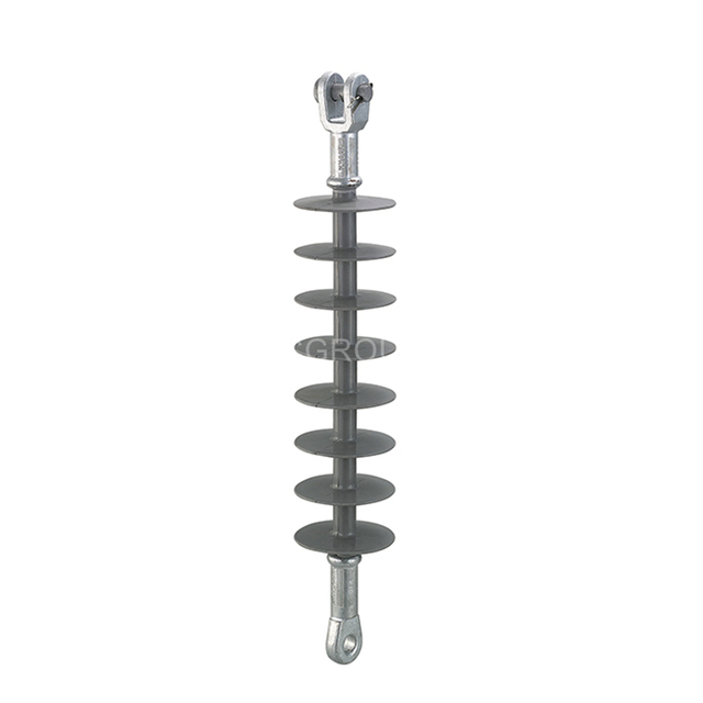 33kV polymer Composite Silicone Rubber pin insulator for power transformer