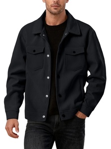 Veste en velours côtelé tendance sportive pour <span class=keywords><strong>homme</strong></span>, printemps et automne, avec poches, veste cool, confortable, <span class=keywords><strong>manteau</strong></span> pour <span class=keywords><strong>homme</strong></span> - Product Image 2
