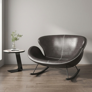Chaise de salon de luxe nordique moderne à la mode, fauteuil de style de loisirs pour la maison, fauteuil inclinable pour salon, fauteuil de canapé à bascule relaxant - Product Image 1