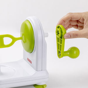 Éplucheur de fruits électrique commercial, machine efficace pour enlever la peau des fruits, en acier inoxydable de qualité alimentaire, pour pommes, oranges, citrons et légumes - Product Image 4