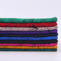 Tela Jacquard con Hilo Dorado Personalizada, Material Texturizado Tejido para Vestidos y Faldas de Mujer