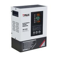 Régulateur de tension automatique monophasé Tmux Wholesale 5000VA, stabilisateur 220V pour climatiseur, relais AVR, montage mural 90-280V