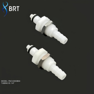 Raccord rapide CPC mâle en acétal PTF BRT 1/4'' avec ferrule, raccords de tuyauterie à valve et sans valve, coupleur à déconnexion rapide CPC - Product Image 5