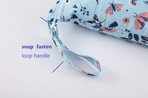 Sac à main étanche de grande capacité pour vêtements de bain réutilisable PUL Rangement pour couches de voyage Organisateur de sac à main - Product Image 5