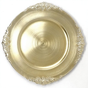 Platos de Plástico PP de 13 Pulgadas, Multicolores, Libres de BPA, Diseño Contemporáneo, para Alquiler en Bodas y Fiestas, Venta al Por Mayor - I H C - Product Image 2